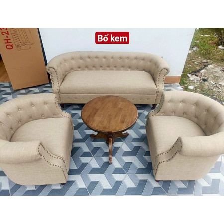 Royal Style - QH23 : Trọn Bộ Ghế Sofa + 03 Sản Phẩm